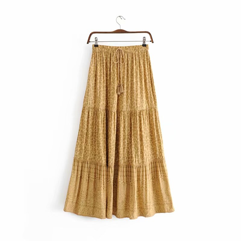 Bohemian Skirt | Floral Skirt | Summer Skirt | Fall Skirt | Maxi Skirt | Boho Skirts | Skirts for Women | Skirt for Summer