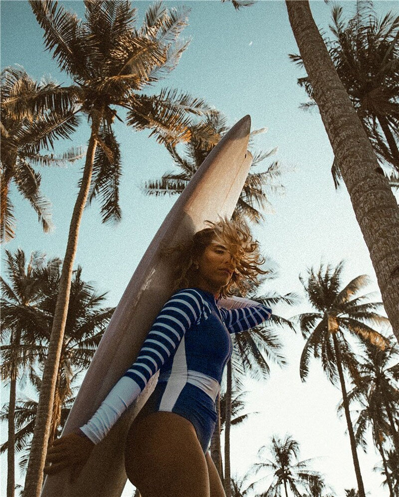Surfing Bodysuit | Women Swimwear | Wetsuit| Women Bathing Suit | One Piece Swimsuit | Women Swim Suit | Women Beachwear | Women Bikini Set