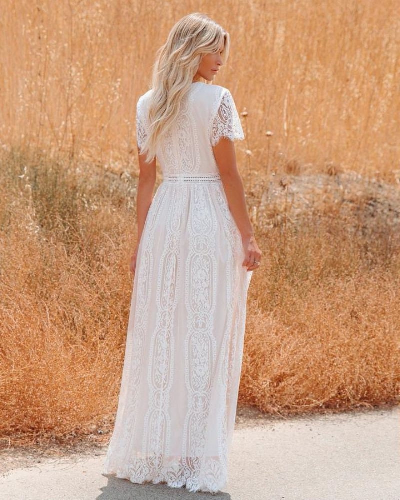 Boho Wedding Dress | Retro Dress | Summer Dress | Chic Dress Women | Maxi Dress | Cocktail Dress | Maxi Dresses | Beach Dress