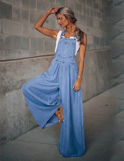 Wide pant outlet jumpsuit