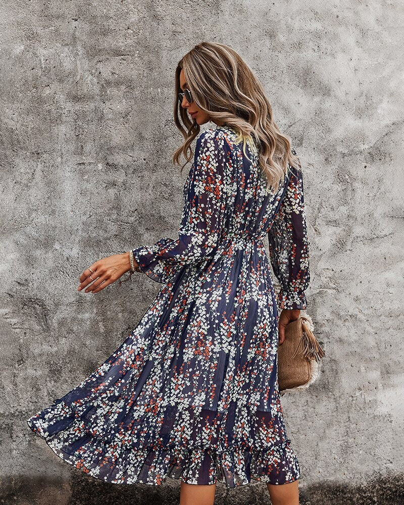 Gray Boho Dresses